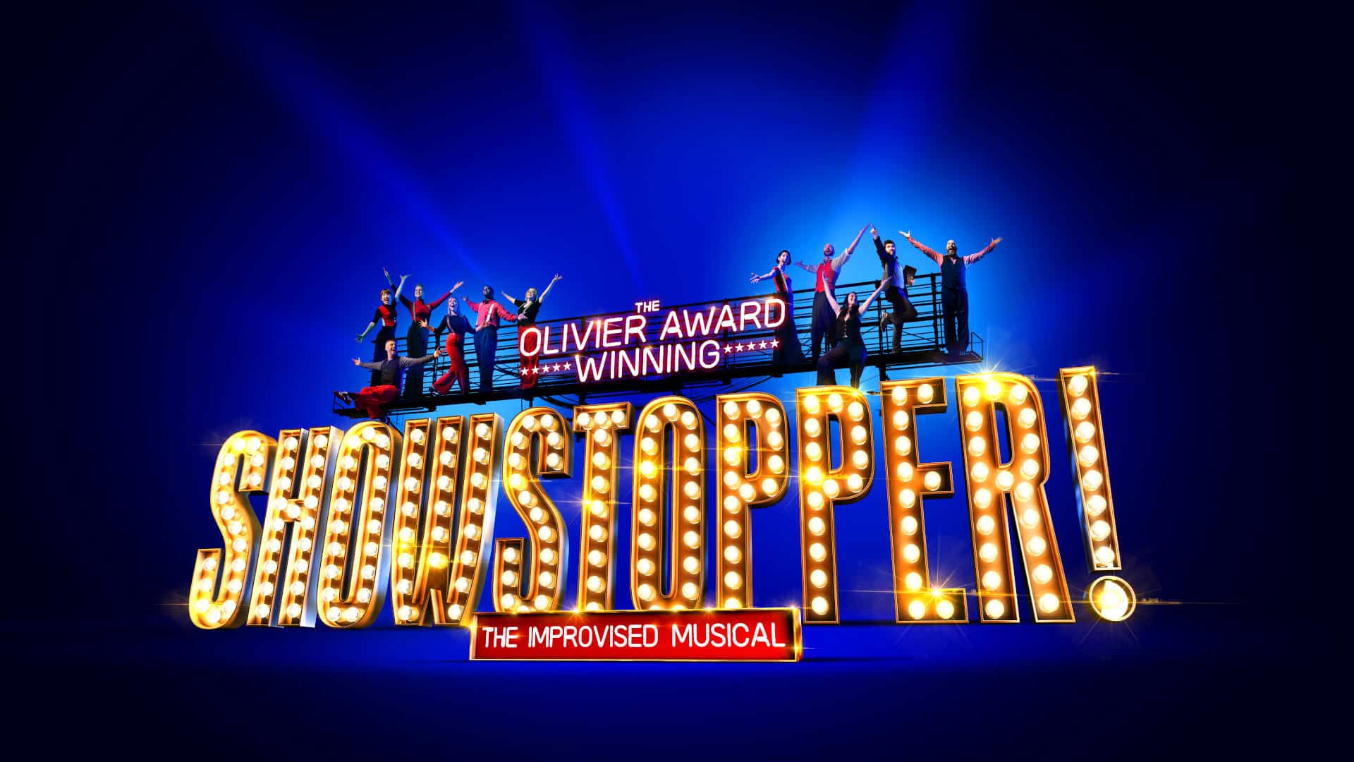 SHOWSTOPPER: The Improved Musical advert with cast members