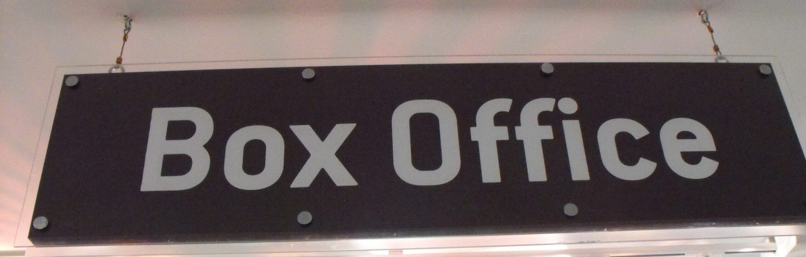 Photo of Box Office sign