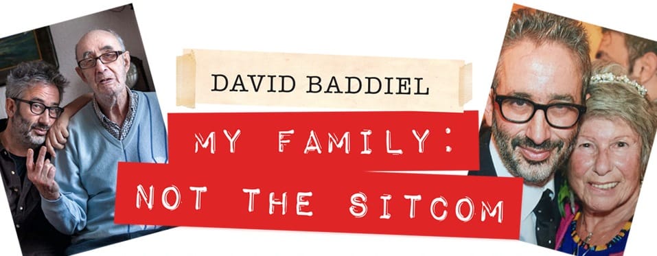 David Baddiel promotional poster