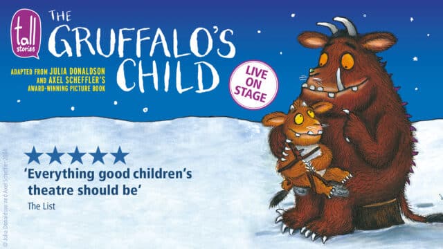 The Gruffalo's Child promotional image (picture book drawing)