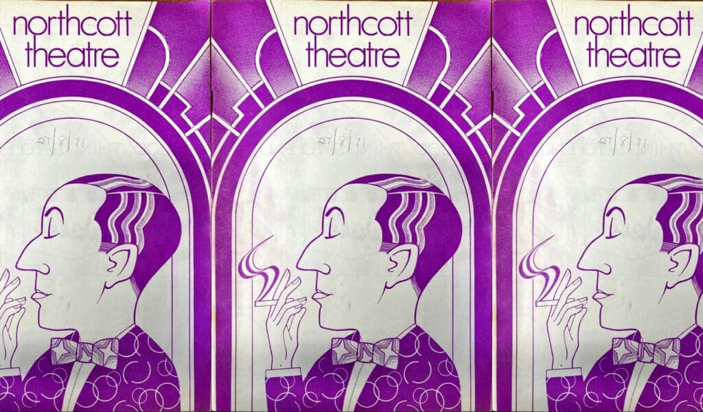 Northcott Theatre programme from 1971