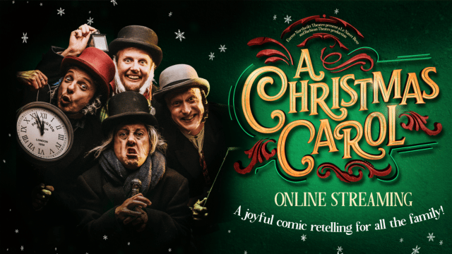 A Christmas Carol promotional image for online streaming