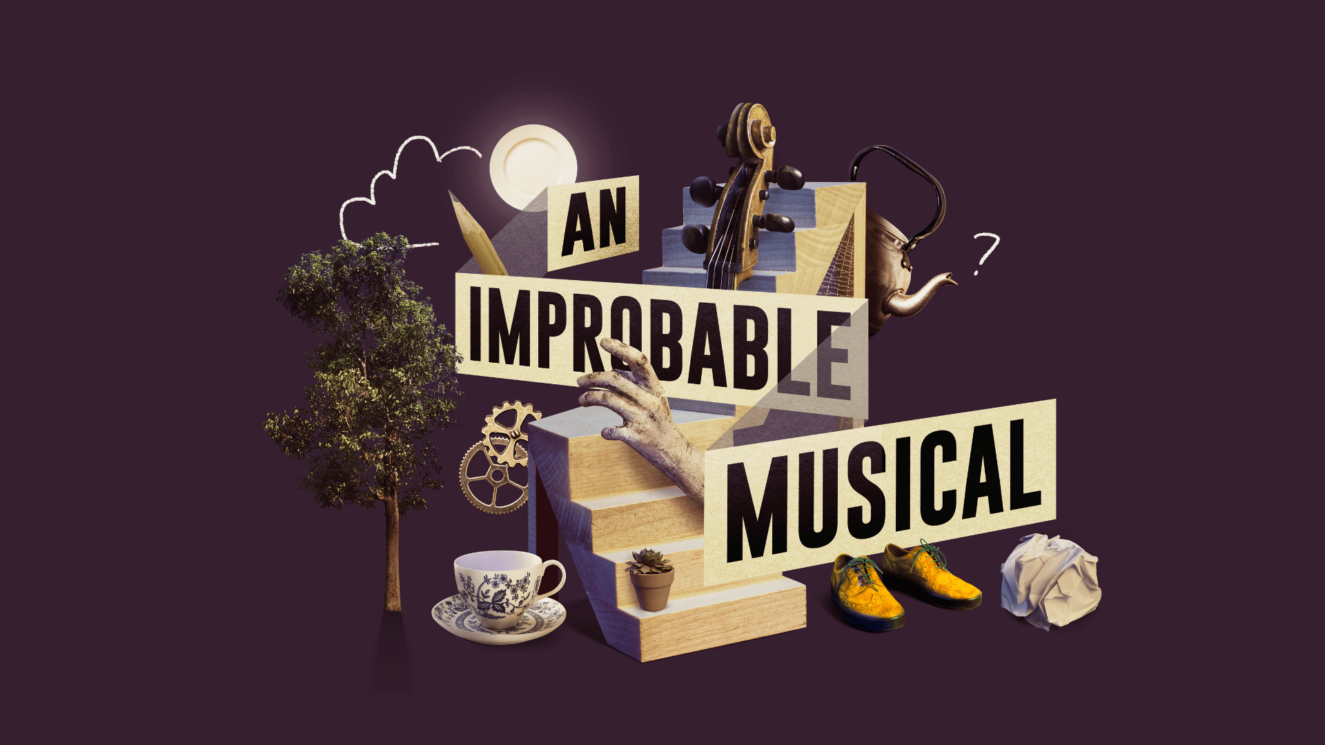 Improbable Musical title treatment